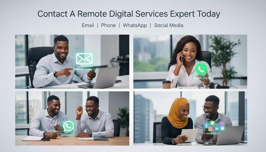 Digital Marketing Specialist at Jossidy Digital Services invites contact via phone, email, or form. Get in touch today for expert SEO, design, and branding solutions on our contacts page.