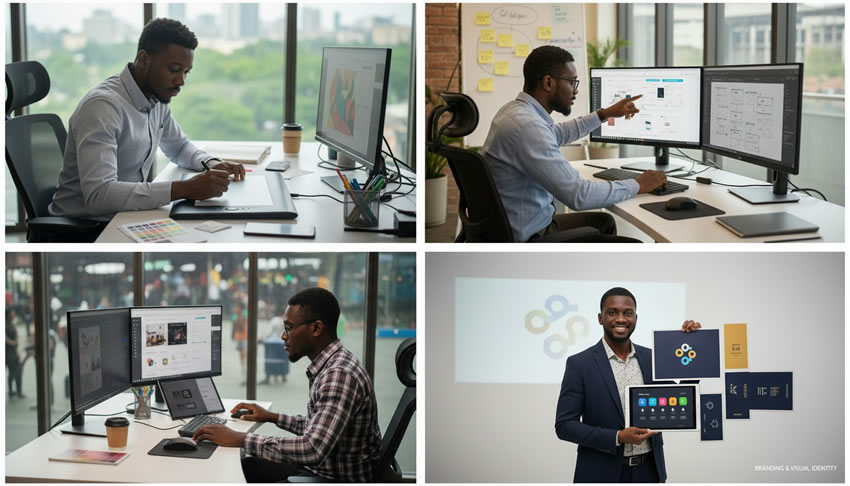 Digital Marketing Specialist Jossidy, founder of Jossidy Digital Services, smiling confidently in professional headshot. Expert in comprehensive digital design services tailored to your success.