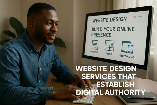 Professional photo of Digital Marketing Specialist at Jossidy Digital Services, expert in website design services that establish digital authority through SEO-optimized branding and visual identity.