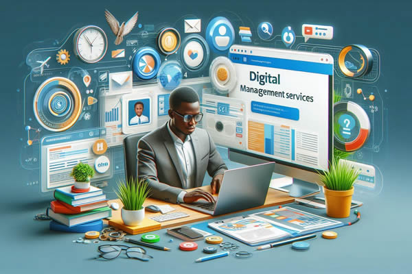 Professional team delivering Digital Management Services at Jossidy Digital: expert strategy, growth analytics, and optimization for business success. Why Digital Management Services matter—elevate your brand today!