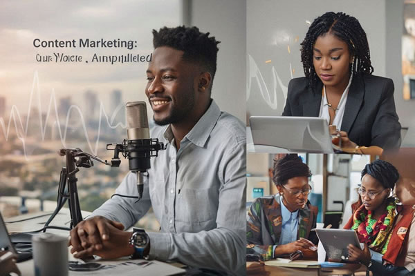 Remote Digital Marketing Services by Jossidy Digital: Content Marketing: Your Voice, Amplified. Expert remote strategies amplify your brand voice with SEO content, social media, and growth campaigns for global reach.